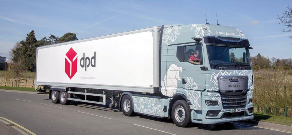 DPD To Use MAN eTGX